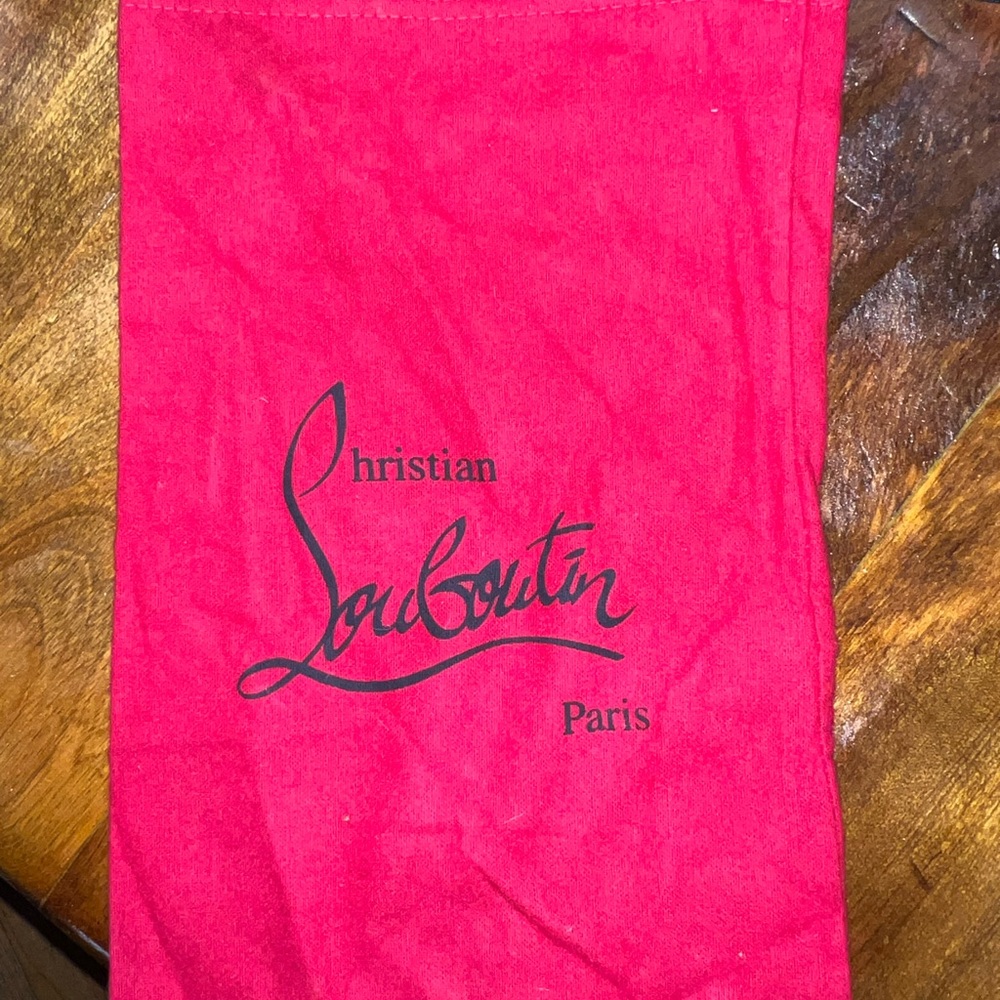 Christian Louboutin Signature Red Dust Bag